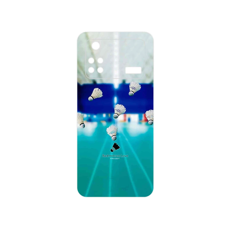 برچسب پوششی ماهوت مدل Badminton مناسب برای گوشی موبایل شیائومی Poco M4 Pro 4G