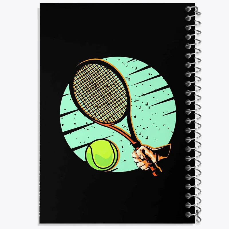 دفتر لیست خرید 50 برگ خندالو طرح تنیس Tennis کد 26631
