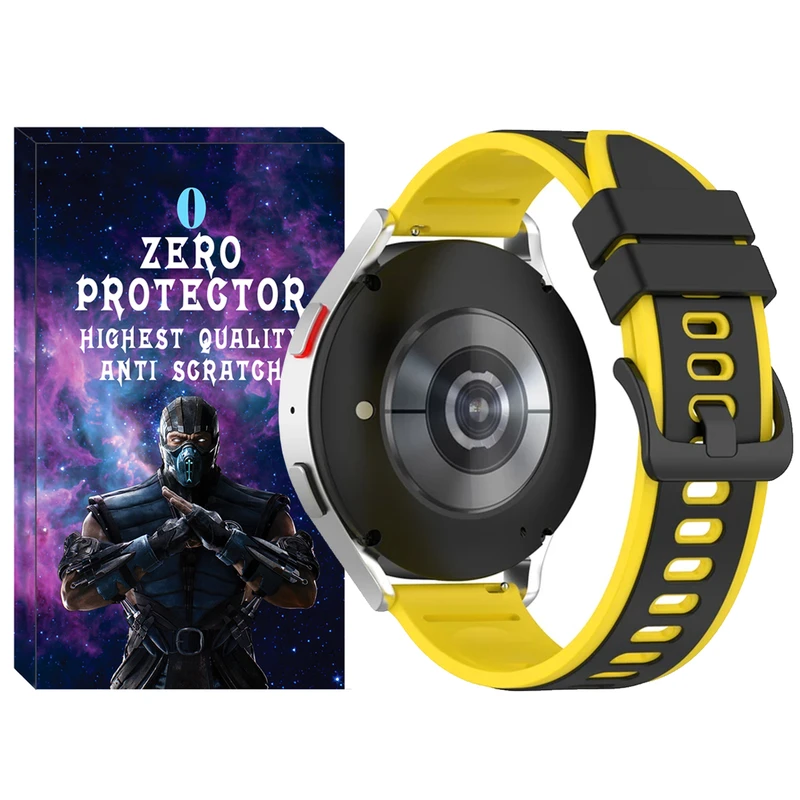 بند زیرو مدل Hike ZR مناسب برای ساعت هوشمند سامسونگ Galaxy Watch 4/5/6 سایز 40/43/44/46/47 میلی متری