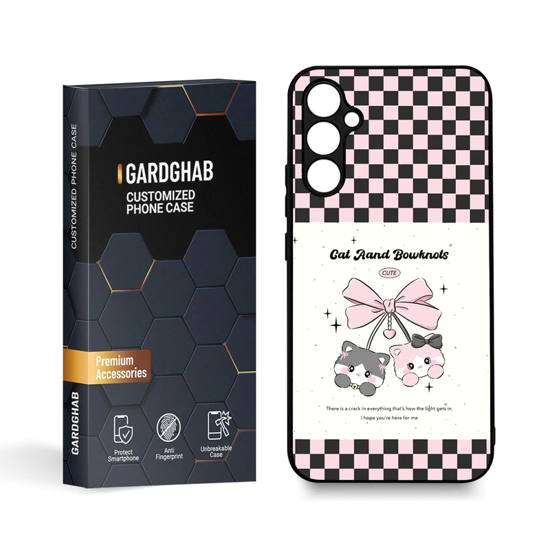 کاور گارد قاب مدل دورژله ای دخترانه مناسب برای گوشی موبایل سامسونگ Galaxy A34