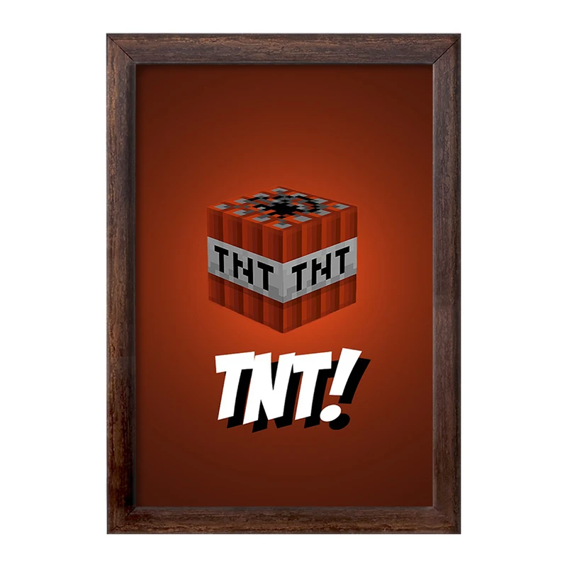 تابلو خندالو طرح ماینکرافت (Minecraft) کد F2425