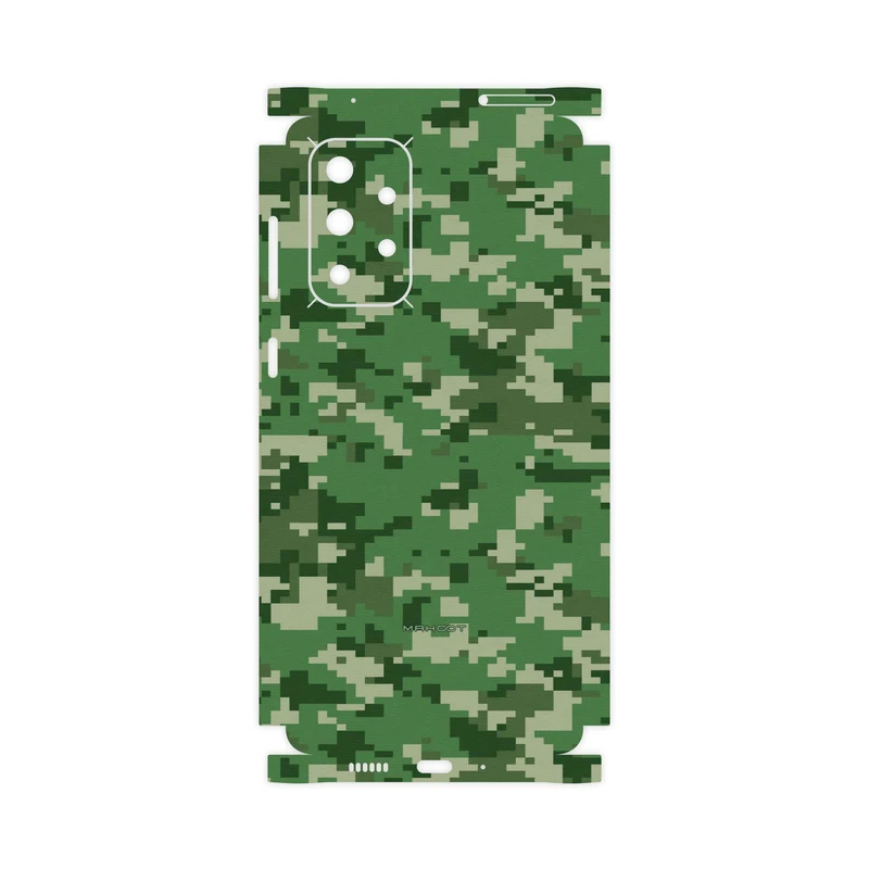 برچسب پوششی ماهوت مدل Army-Green-Pixel-FullSkin مناسب برای گوشی موبایل سامسونگ Galaxy A73 5G