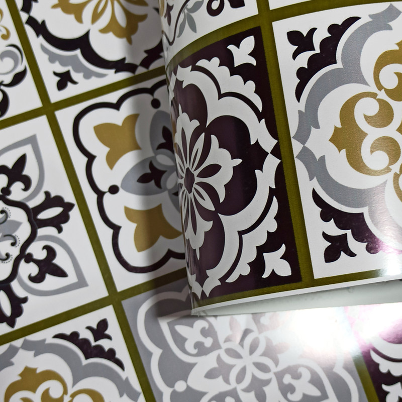 برچسب کابینت طرح کاشی مدل K_517 یوروفیکس
