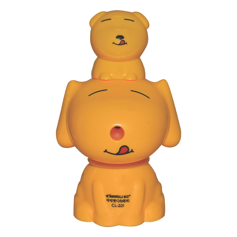 تراش رومیزی چانگلی مدل سگ و توله سگ