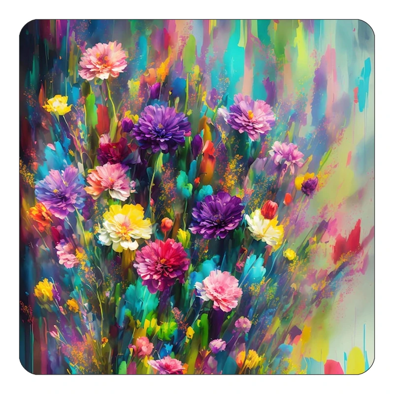 مگنت کاکتی طرح نقاشی رنگ روغن مدل mp70709