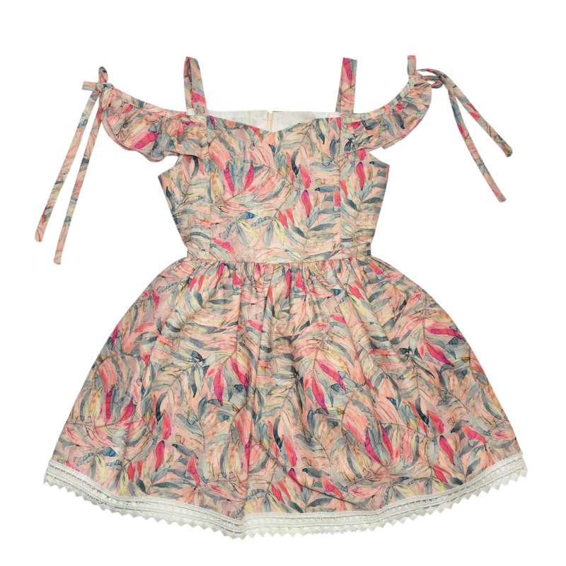 پیراهن دخترانه مای کید کد 3989