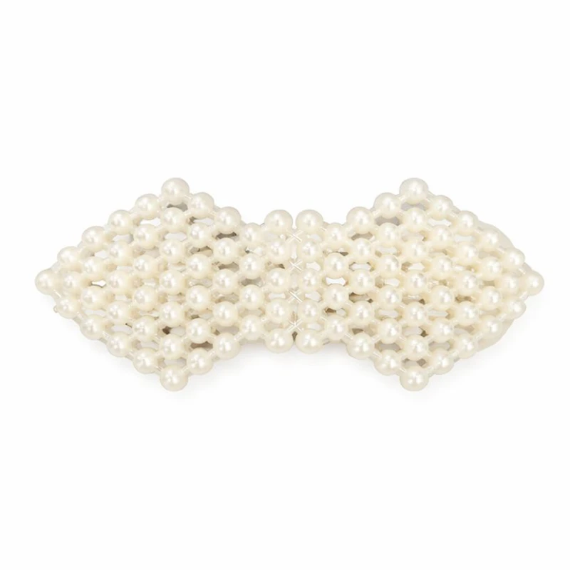 گیره مو زنانه طرح مروارید مدل KNP-014