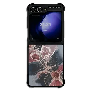 AKAM AMC-WSGZFLIP5-MARBLE-44 Cover For Samsung Galaxy Z Flip 5