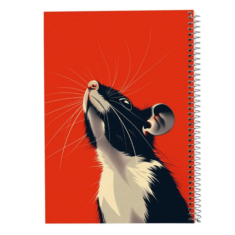 دفتر شطرنجی 50 برگ مدوپد طرح موجودات فانتزی کد DF16918