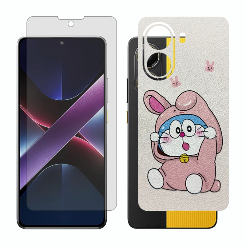 محافظ صفحه نمایش شفاف گلس مدل Together مناسب برای گوشی موبایل شیائومی Poco X7 Pro به همراه برچسب پوششی