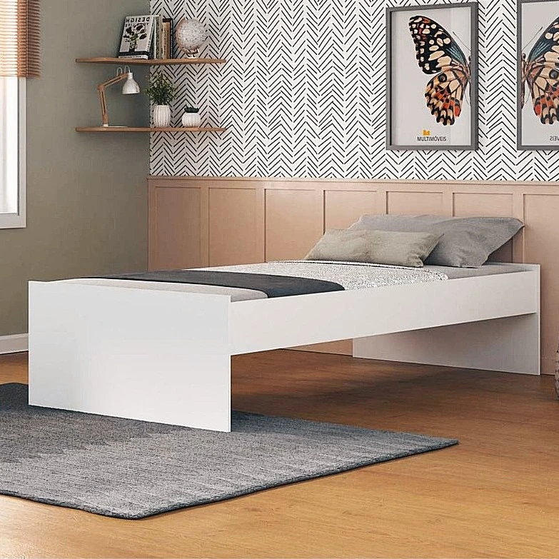 تخت خواب یکنفره مدل B40 سایز 90×200 سانتیمتر