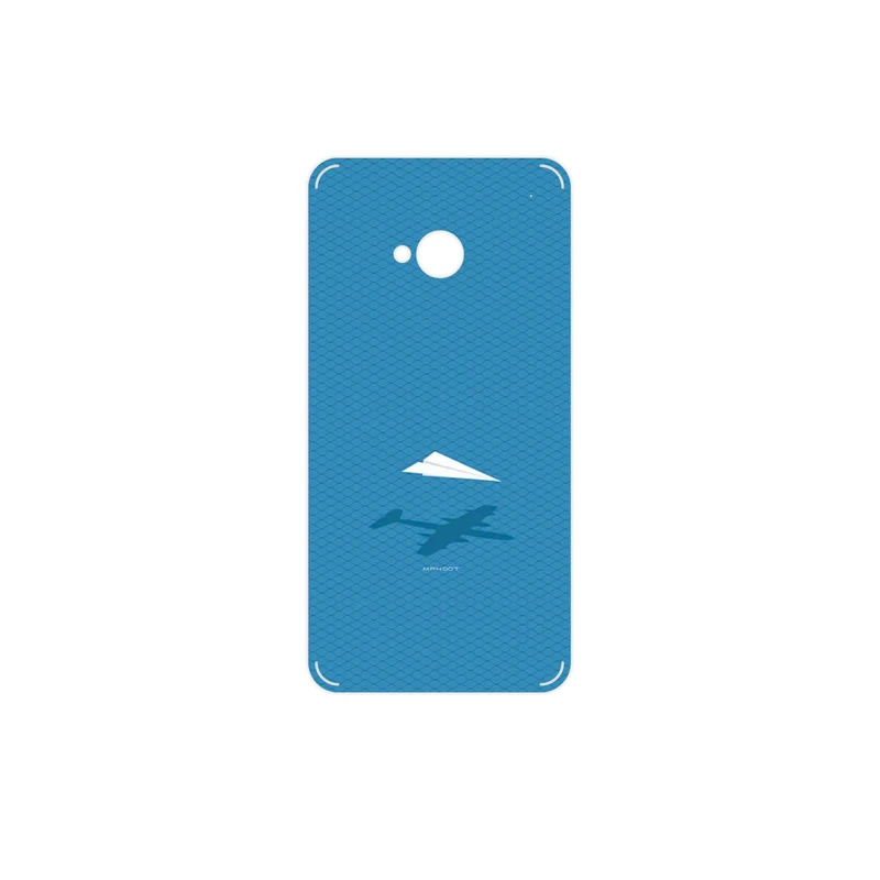 برچسب پوششی ماهوت مدل Minimal Paper Airplane مناسب برای گوشی موبایل اچ تی سی One