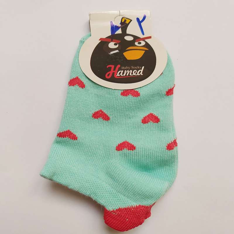 جوراب بچگانه مدل بدون ساق کد j65