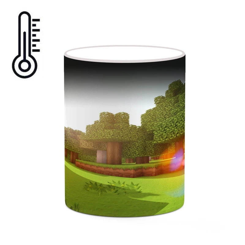 ماگ حرارتی کاکتی طرح ماینکرافت minecraft مدل mgh41319