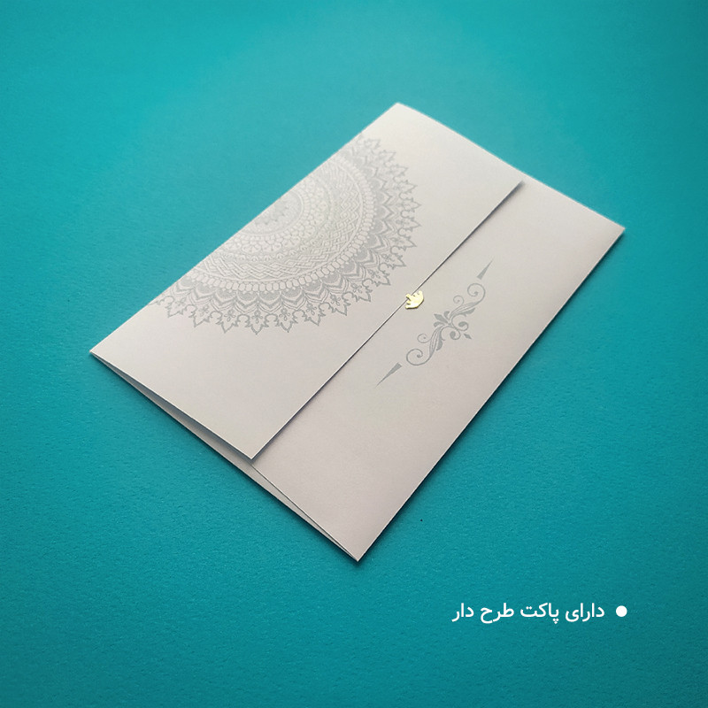 کارت پستال مدل سه بعدی کد CPB1 مجموعه چهار عددی