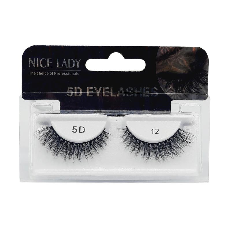 مژه مصنوعی نایس لیدی مدل پنج بعدی کد 11790-12