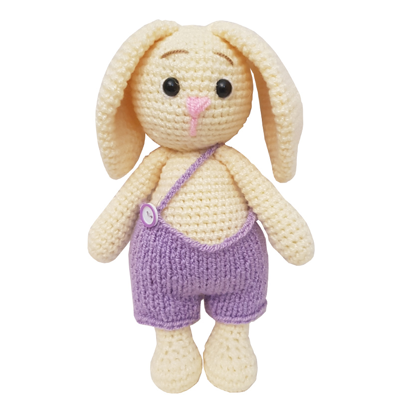 عروسک بافتنی طرح خرگوش کد 32