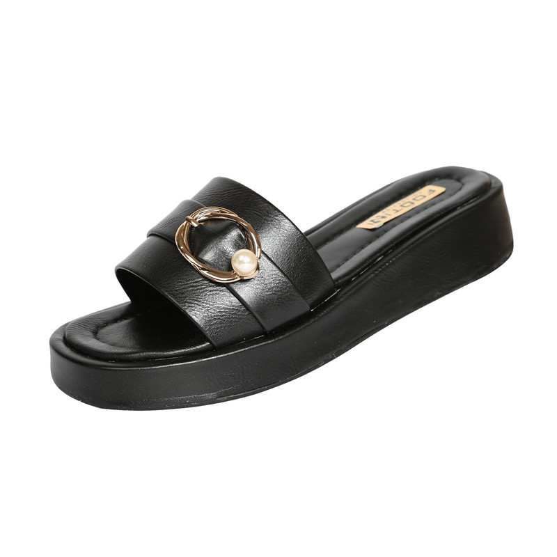 دمپایی زنانه مدل یراقدار Ft73