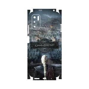 MAHOOT Game-of-Thrones-FullSkin Cover Sticker for Xiaomi Redmi Note 10 5G