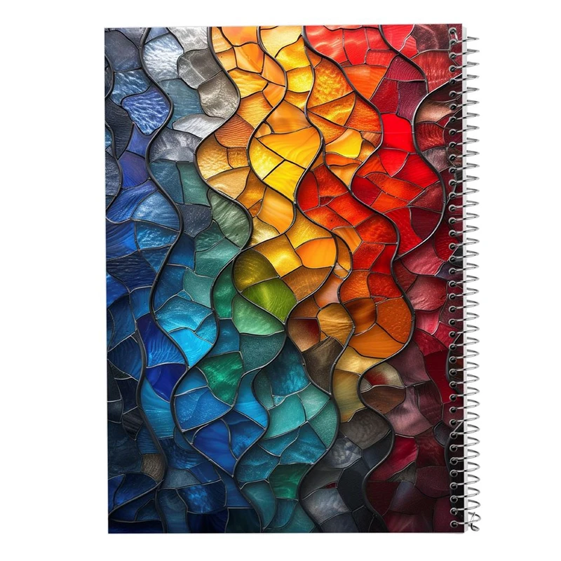 دفتر لیست خرید 50 برگ مدوپد مدل اشکال فانتزی کد DF16188