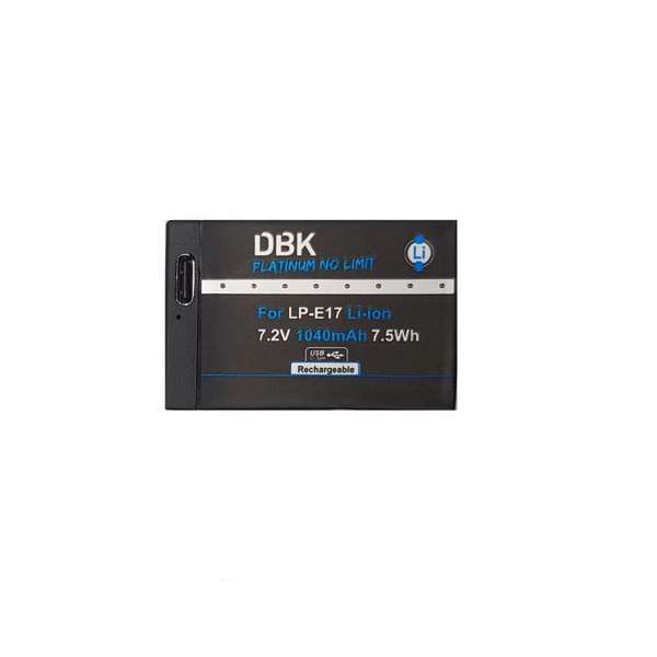 باتری دوربین دی بی کی مدل LP-E17 type-c باتری دوربین دی بی کی مدل LP-E17 type-c