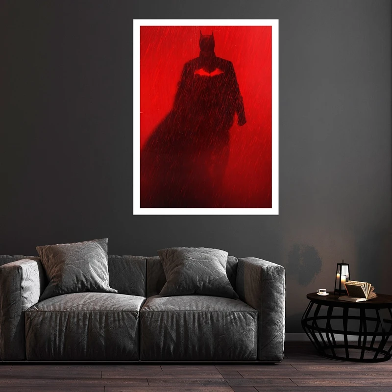 تابلو بکلیت طرح بتمن Batman مدل قاب شاسی W-S8395