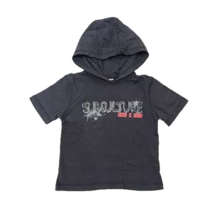 تی شرت کلاه دار آستین کوتاه پسرانه مدل 9598880