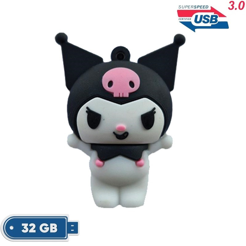 فلش مموری کینگ فست مدل Kuromi KU-10 ظرفیت 32 گیگابایت با رابط USB 3.0