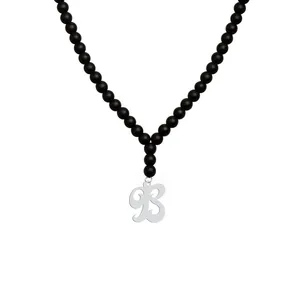 گردنبند نقره زنانه هایکا مدل حرف B کد n.ha1-784