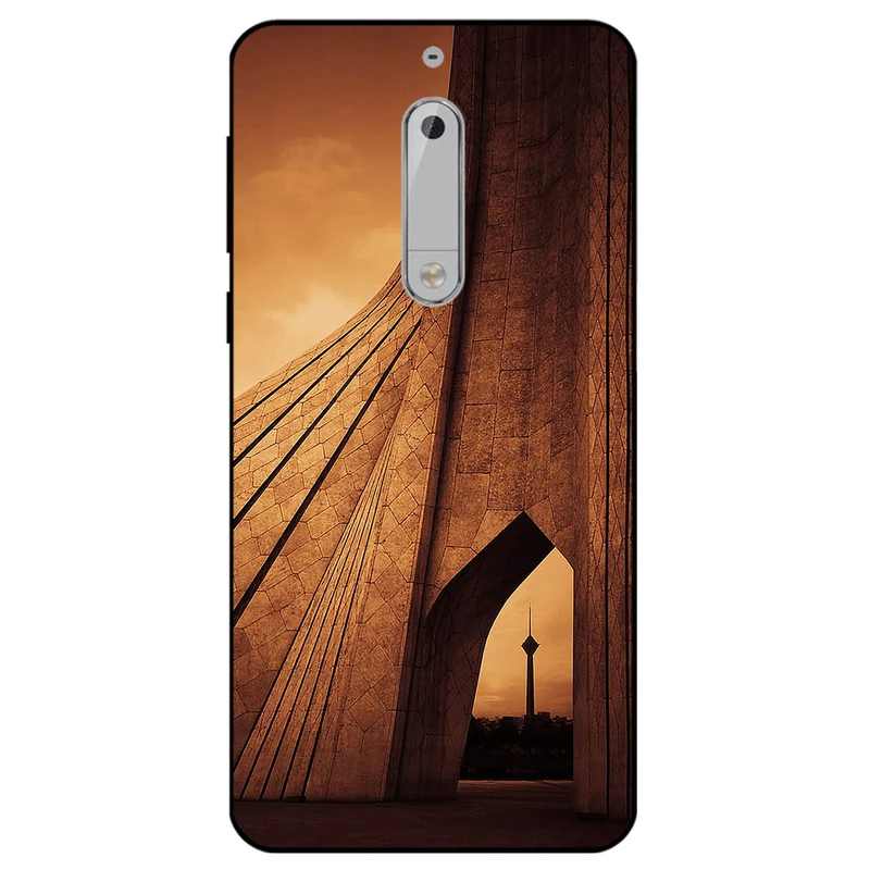 کاور مگافون طرح آزادی مدل 1901 مناسب برای گوشی موبایل نوکیا 5     