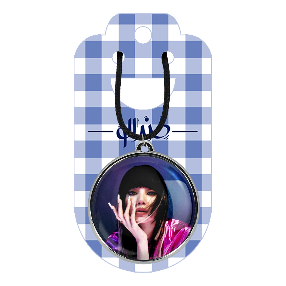 گردنبند خندالو مدل لیسا بلک پینک کد 1427814275