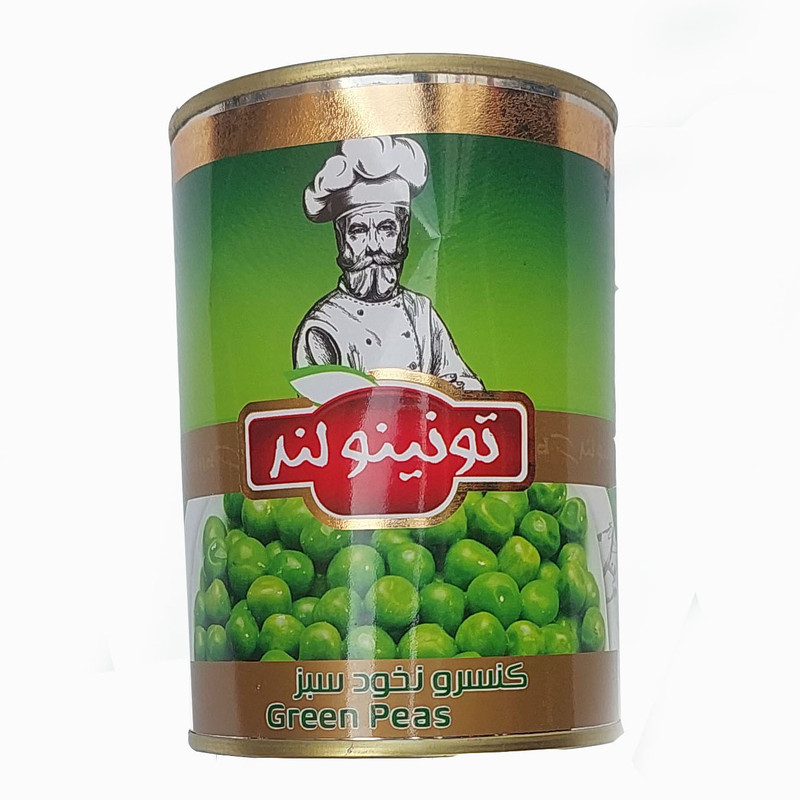 کنسرو نخود سبز تونینولند - 380 گرم