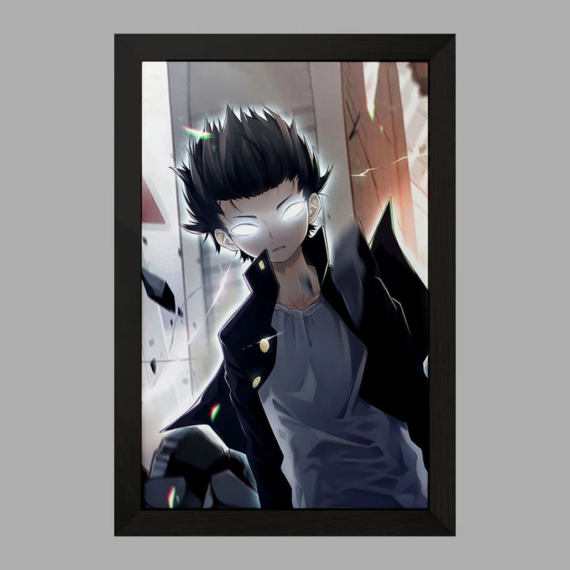 تابلو خندالو مدل ریتسو انیمه موب سایکو Mob Psycho 100 کد 24488