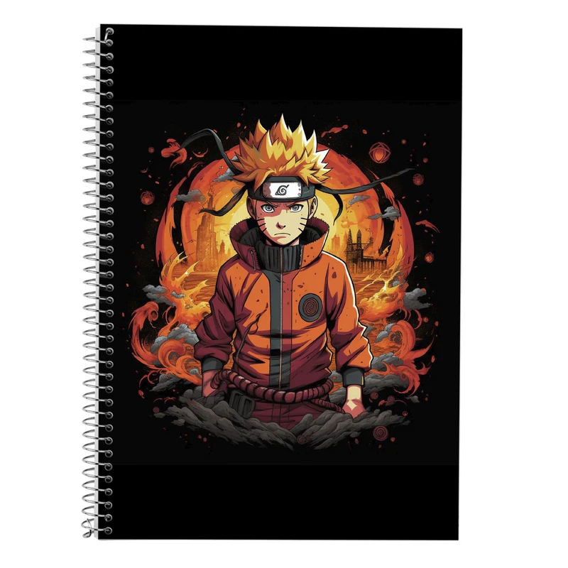 دفتر لغت 50 برگ مدوپد طرح Naroto کد DF11455