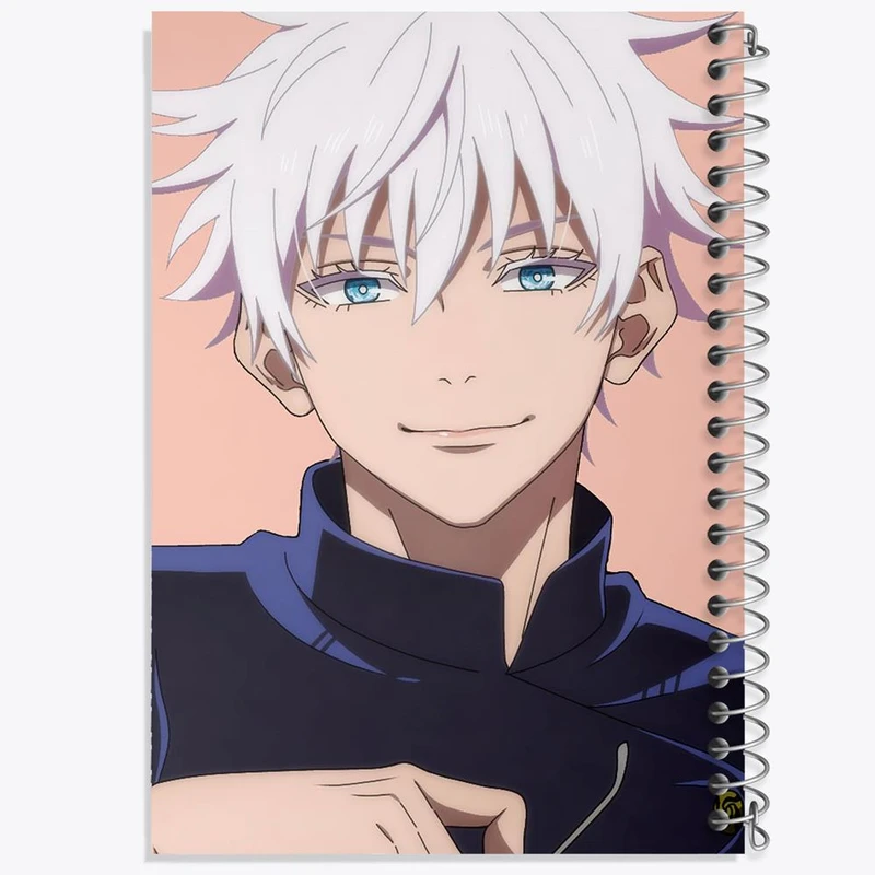 دفتر نت موسیقی 50 برگ خندالو مدل گوجو ساتورو انیمه جوجوتسو کایزن Jujutsu Kaisen کد 30175