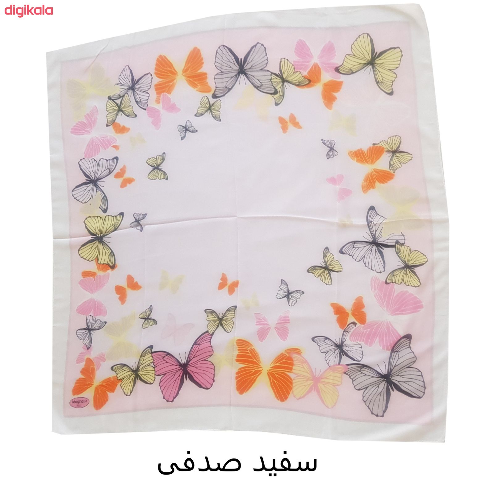 روسری دخترانه طرح پروانه کد san_022 main 1 8