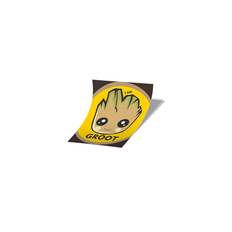 استیکر تزئینی موبایل و تبلت لولو مدل من گروت ام فیلم محافظین کهکشان Guardians Of The Galaxy I AM GROOT کد 687