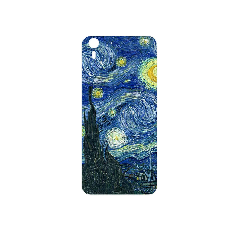 برچسب پوششی ماهوت مدل The Starry Night of van Gogh مناسب برای گوشی موبایل اچ تی سی Desire Eye