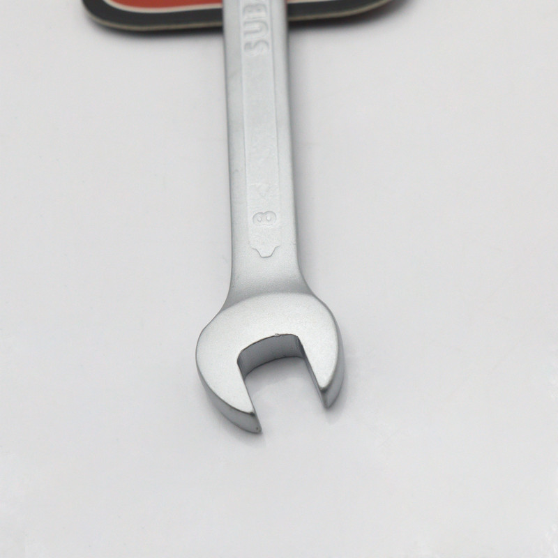 آچار یکسر تخت و یکسر رینگی جغجغه ای سوباشی مدل YP-SIZE08MM سایز 8 میلی متر