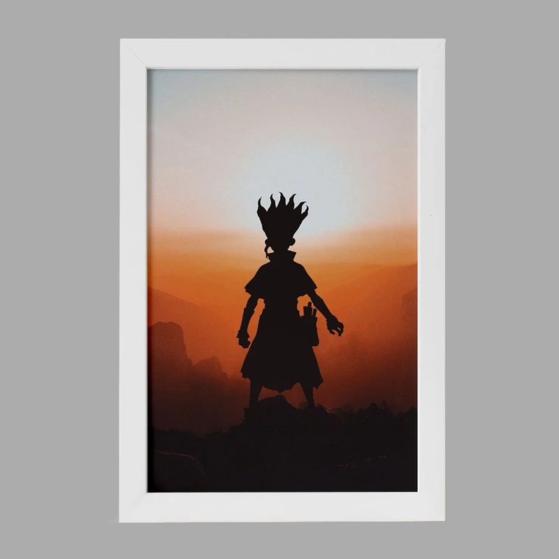 تابلو خندالو مدل سنکو انیمه دکتر استون Dr. Stone کد 27501