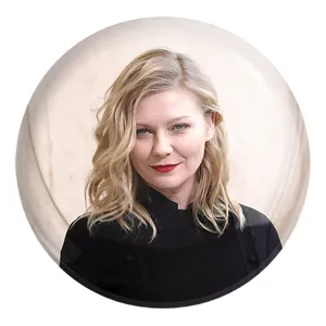 پیکسل خندالو طرح کریستین دانست Kirsten Dunst کد 6404 مدل بزرگ