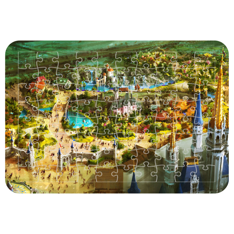 پازل 54 تکه مدل CHB1704 طرح انیمیشن سرزمین دیزنی