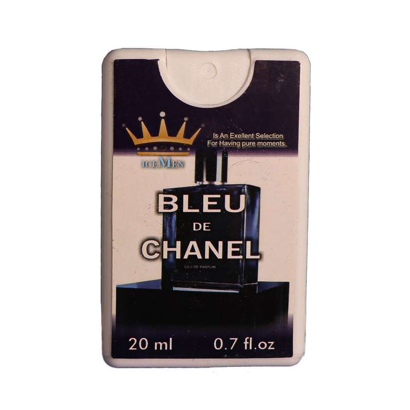 عطر جیبی مردانه  آیس من مدل Bleu De Chanel حجم 20 میلی لیتر