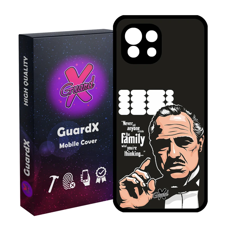 کاور گارد ایکس طرح God Father مدل Glass10197 مناسب برای گوشی موبایل شیائومی Mi 11 Lite