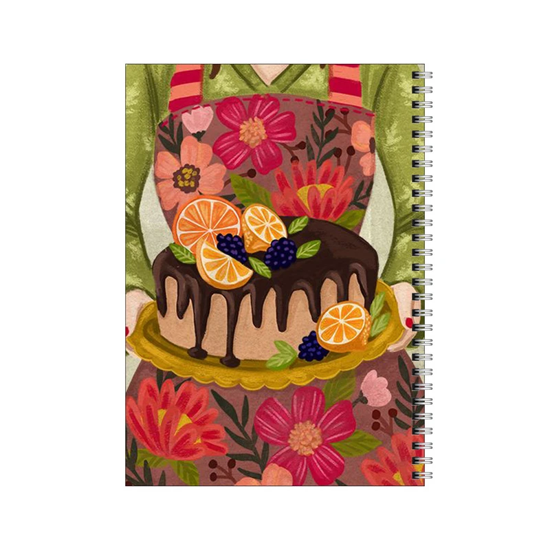دفتر مشق 80 برگ بامبیلیپ طرح کیک پرتقالی کد 0335046