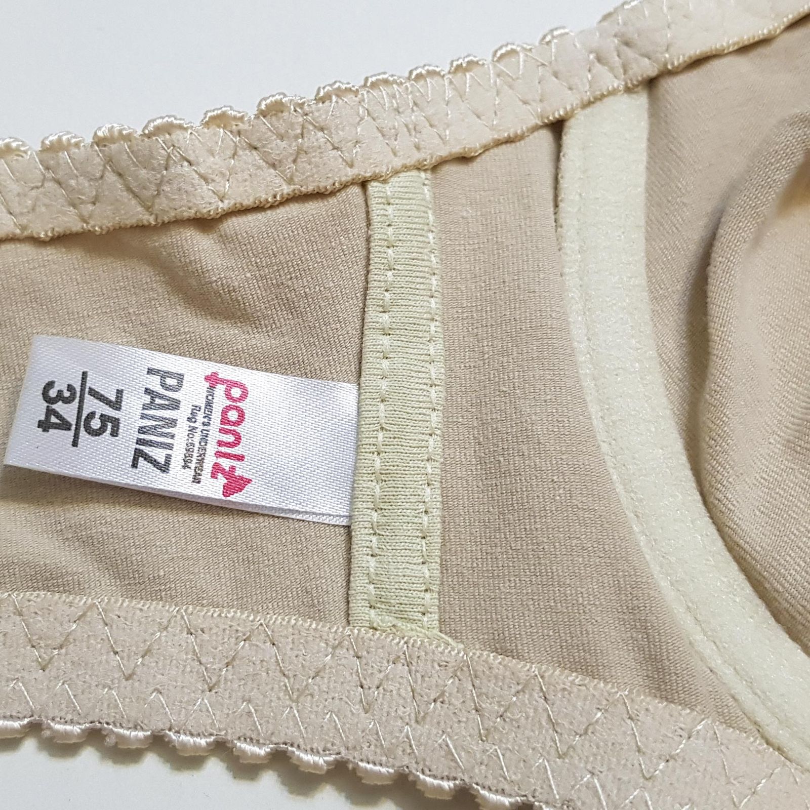 سوتین زنانه پانیذ مدل فنردار کد 66386 -  - 12