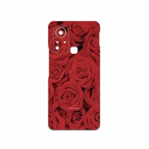 MAHOOT Red-Flower Cover Sticker for Infinix Hot 11s