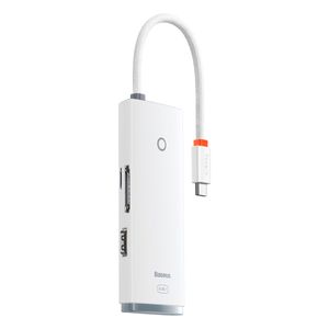 نقد و بررسی هاب 6 پورت usb-c باسئوس مدل WKQX050002 توسط خریداران