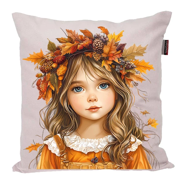 کوسن پاد آفرین مدل دختر پاییزی کد PK40226