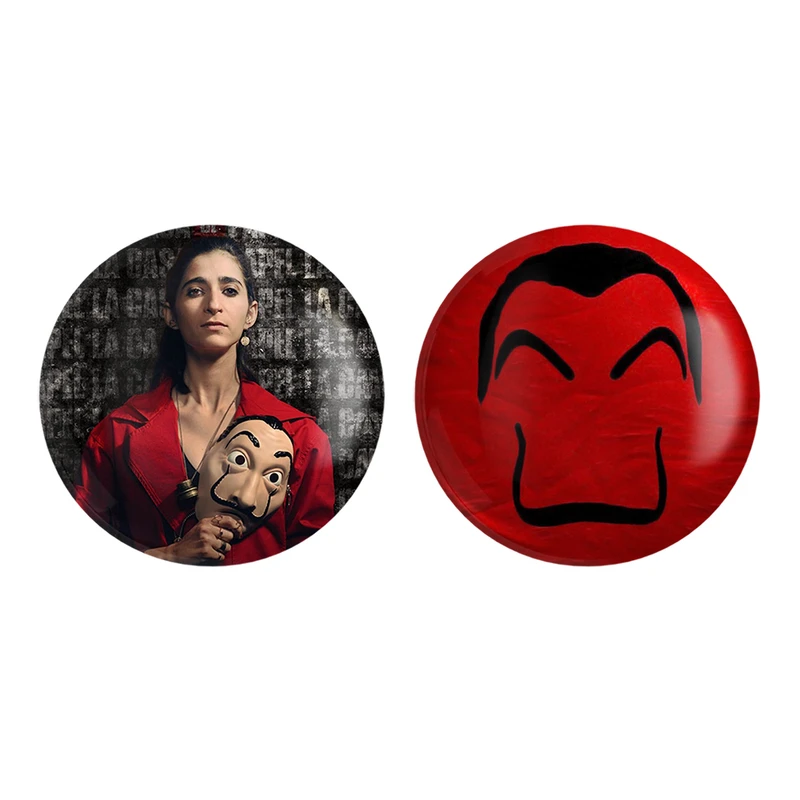 مگنت خندالو طرح نایروبی سریال Money Heist کد 32273233 مجموعه 2 عددی